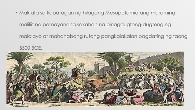 Heograpiya At Kasaysayan Mesopotamia Pptx