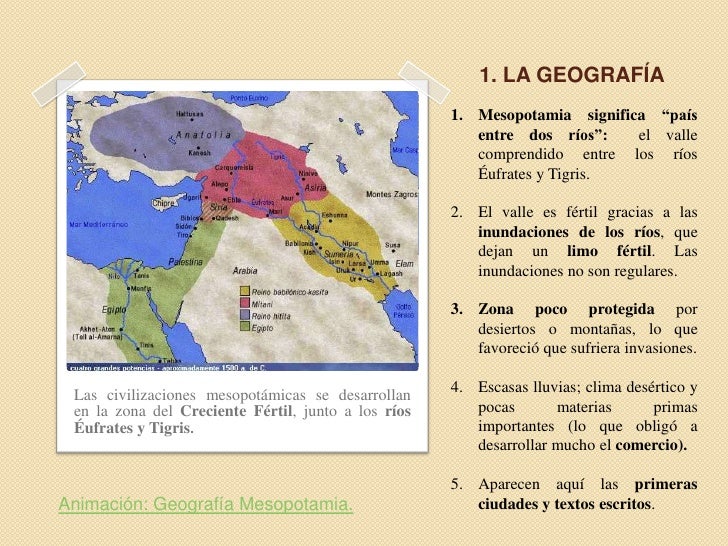 Mesopotamia (1º ESO)