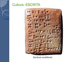 Cultura- ESCRITA