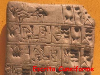 Escrita Cuneiforme
 