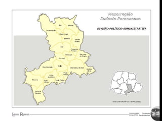 Meso regiões paraná