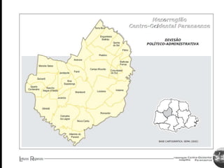 Meso regiões paraná