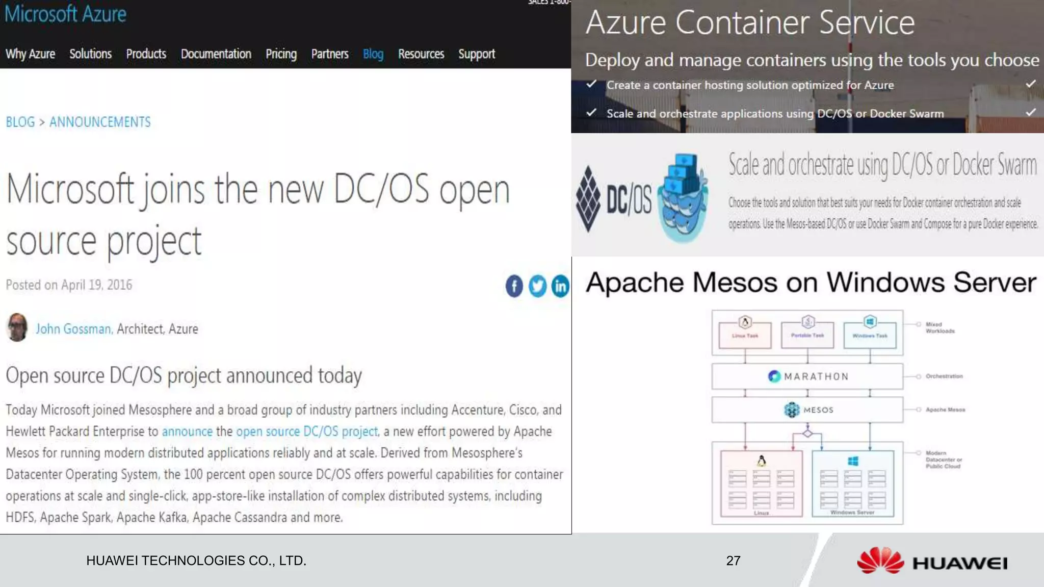 HUAWEI TECHNOLOGIES CO., LTD. 27
 