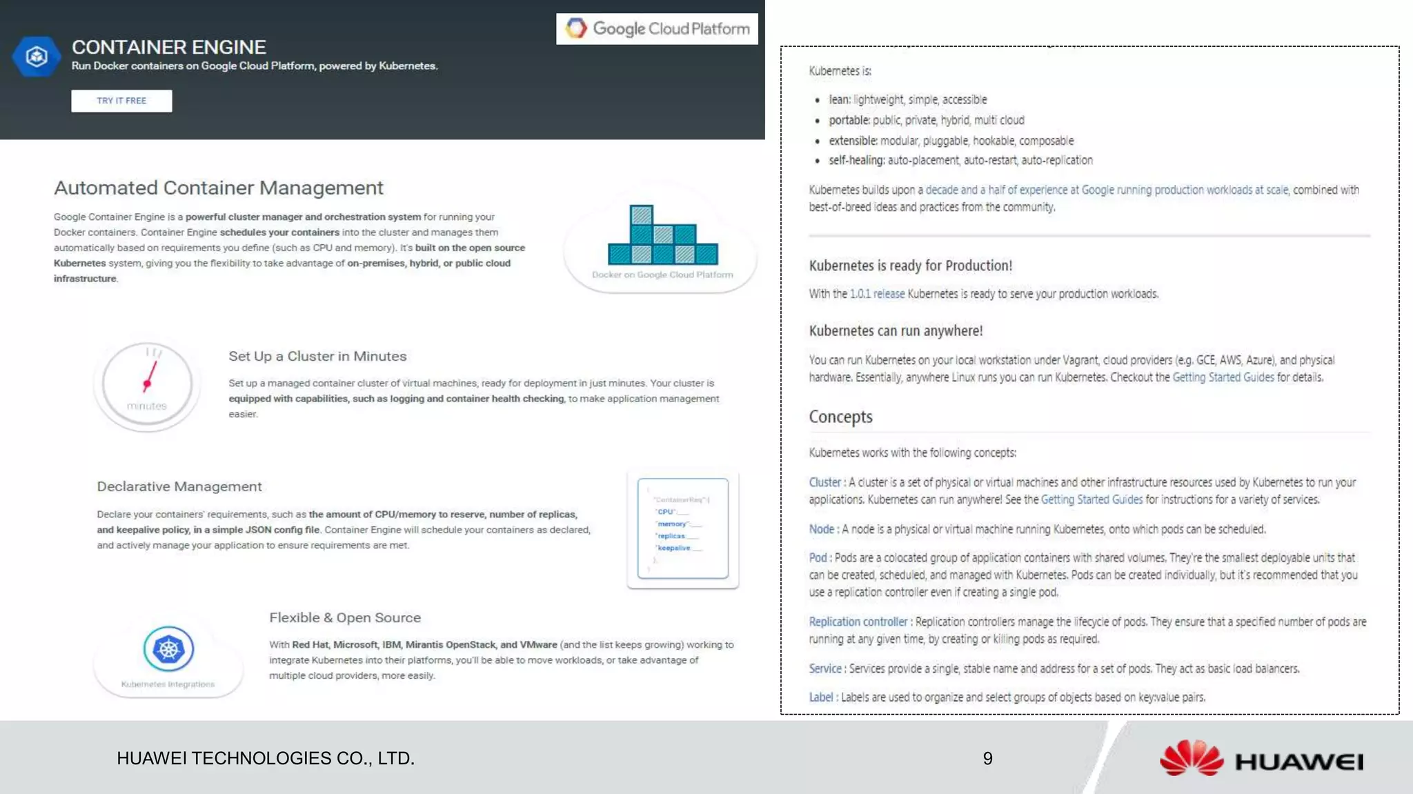 HUAWEI TECHNOLOGIES CO., LTD. 9
 
