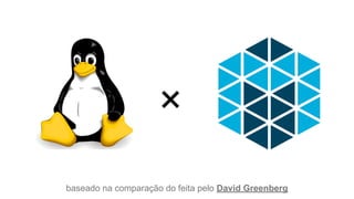 baseado na comparação do feita pelo David Greenberg
 