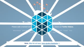 Nota: Não foi só isso, mas ajudou bastante :)
 