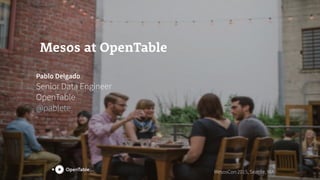 OpenTable · GitHub