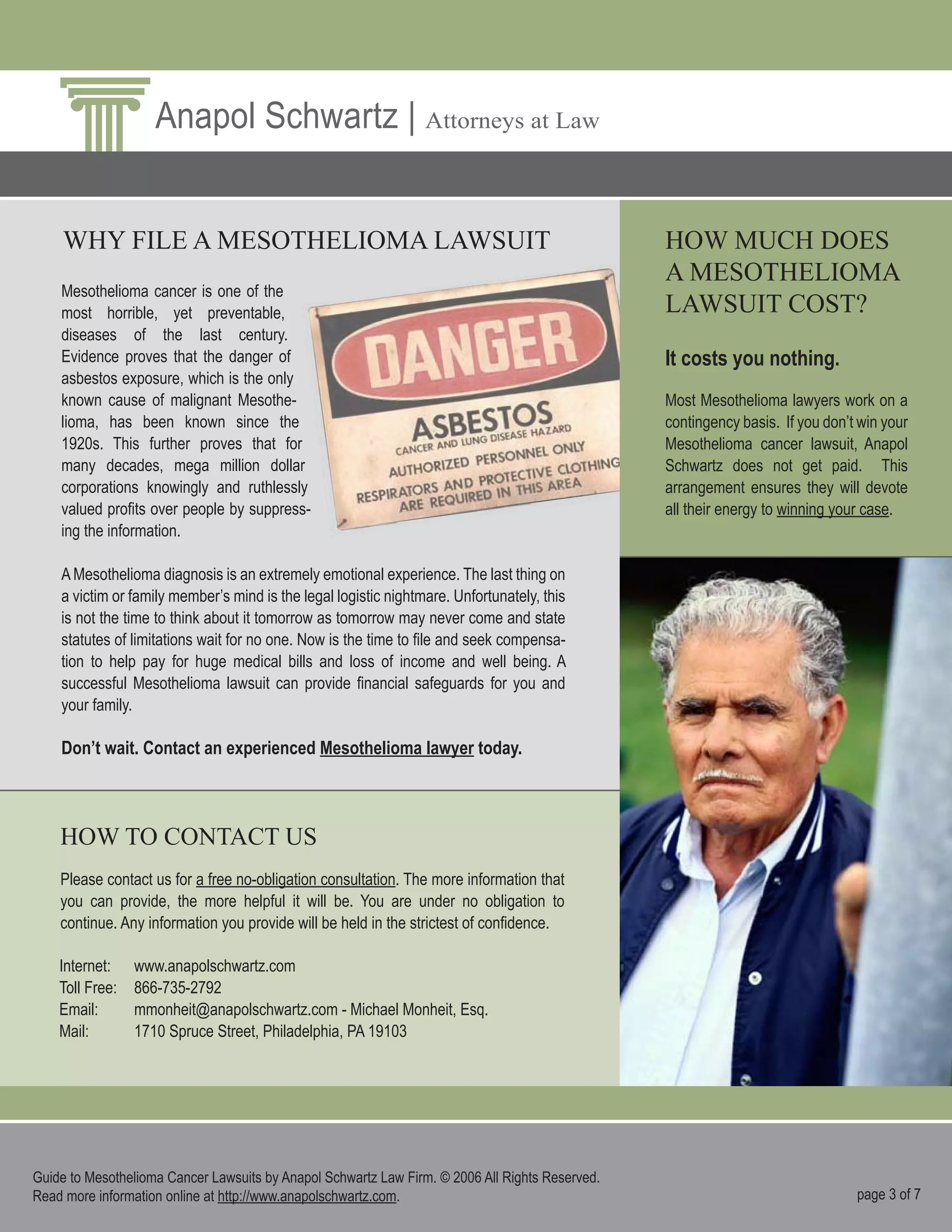 The Ultimate Guide To Finding The Best Mesothelioma Lawyer (Mission Mesothelioma Lawyer Vimeo) - 5njpjm8