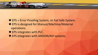 Vehicle Manufacturing Automation System Introduction Part 4 - EPS | PPT