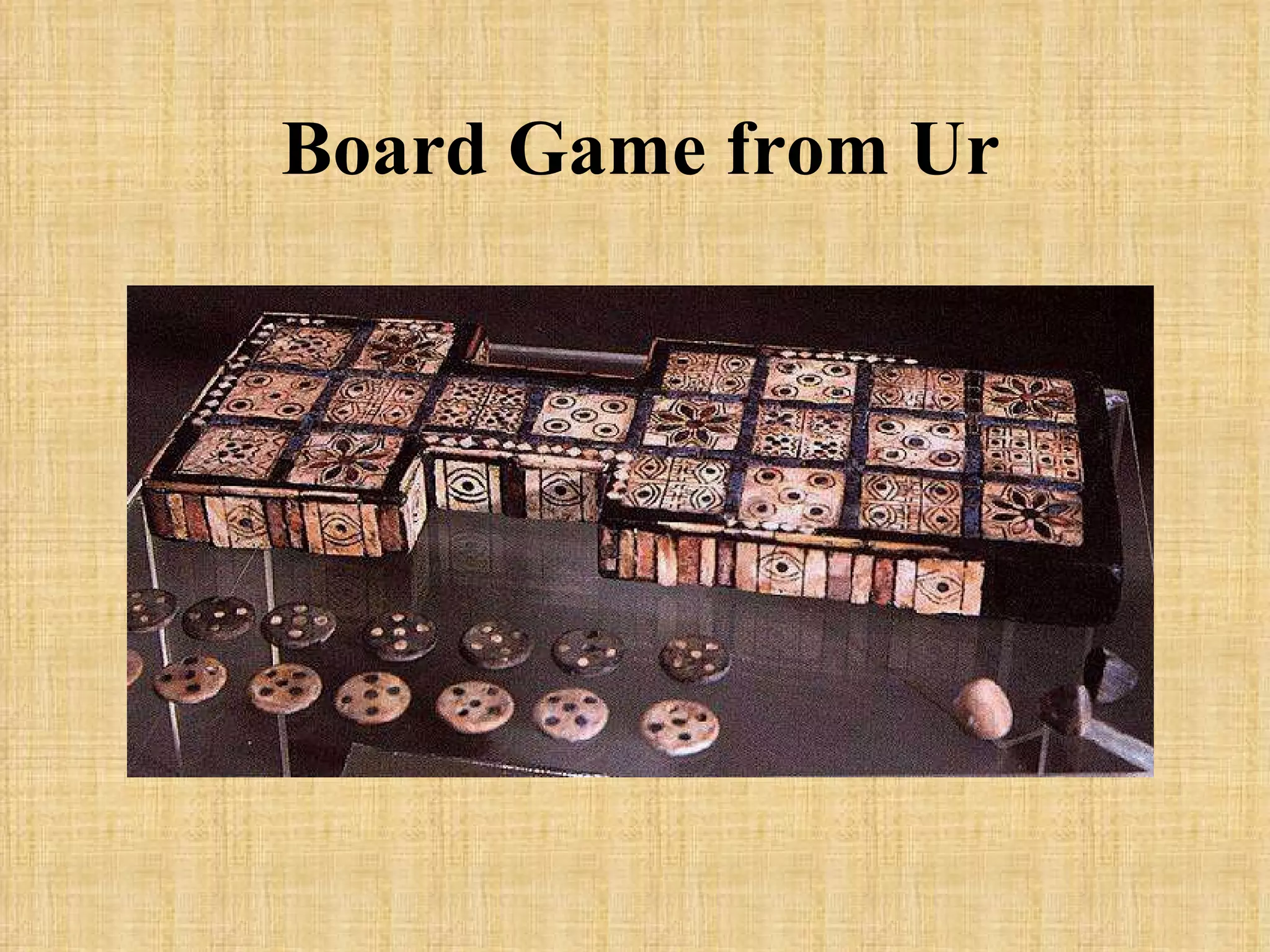 Board Game from Ur 