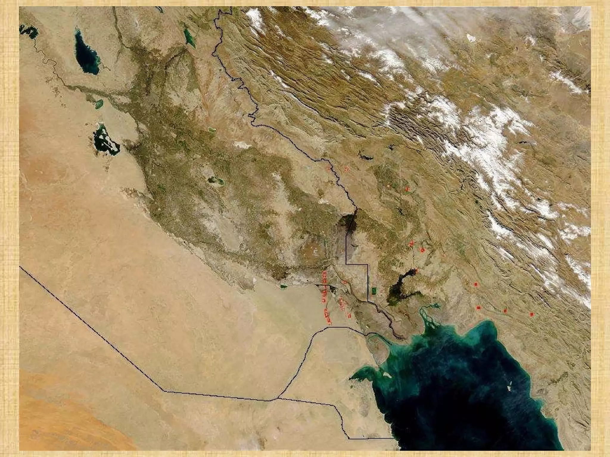 MSEOPOTAMIA FROM SPACE 
