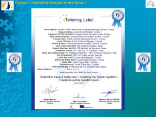 Projet: « Ensemble traçons notre futur »
 