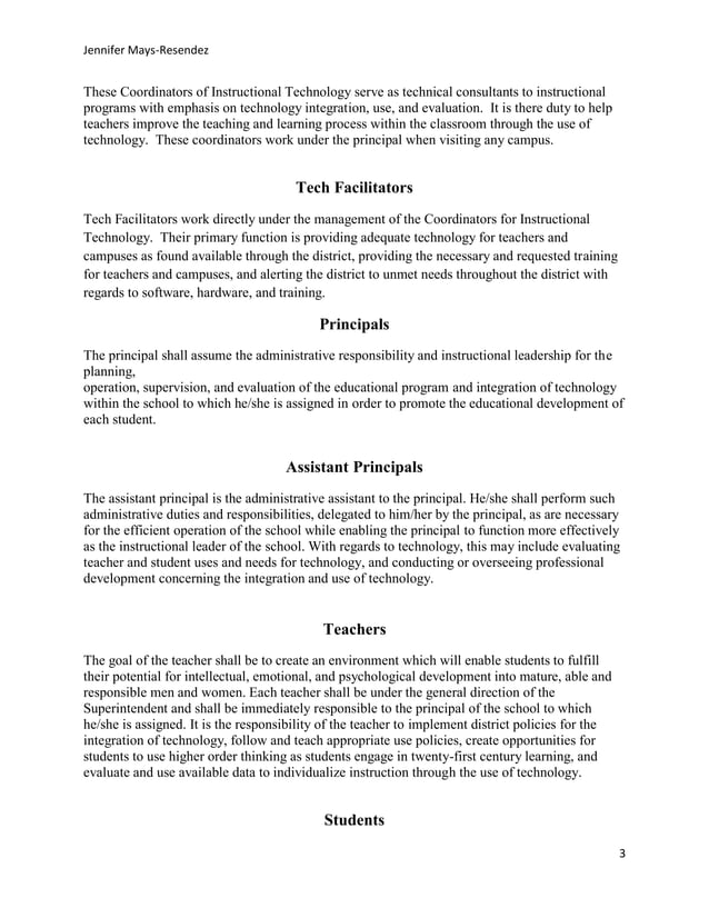 Mesquite isd organization chart and action plan | PDF | Professional ...