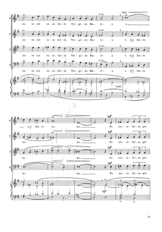 ratto -======,,/ fI ~ ::> -c:;;. ;;;- , >-
s
eJ na- to nel se - no del - la Ver - gi - ne Ma- ri - a e
fI ~ ::> <:: ::> ,
:c
eJ .. ~
na- to nel se - no del- la Ver - gi - ne Ma- ri - a e si è fat - to
,~ ::> J. <:: ::> ,,T
t Ina- to nel se - no del- la Ver - gi - ne Ma- ri - a e si è fat - to
.
~ ~ ~ ~
... ~ <::;:......::> .. .... ,
BI
:
.
r- .,
na - to nel se - no del - la Ver - gi - ne Ma- ri - a e SI e fat - to
fI-Jj.~_I"i ''''-1
-----, eJ .........-
I 1
r I r I r r I r I I "
<
qJ J J .. ~~
ratto
- "1*- j -r-..J 6J J-
--t :
"-
-'--
,
---
,,/ Il _~ >- - . _ ' .'I '
:lli~t~-~~~~~~~~~~~~~~~~~~~~~~~~~~~~~~~~
_ si è fat - to uo - mo. Fu ero - ci - fis - so per
mf
s
c
, ... >- -= mf 1 3 1
'm~t~~~~~~"~~~~~~~~~~~~~~~~~~~~~~~~~~~~~~~~
uo - - I mo. Fu ero - ci - fis - so per
fI,~ ~ >- ~ ~ j 3 I
'l~eJ~~~~~~~I~~~~~~~~~~~~~~~~I~~~~~i3~~~~~~~~~T
uo - - mo. Fu ero - ci - fis - so per
- ' ..
~-:::==:::::::::_=-->-~~--.....-....~::- mf I 3 1
,1~~~~~~E§~~~~I
B
uo - - mo. Fu ero - ci - fis - so per
fI~ I ----- __ >-___ _ - -
I 01 -II r r .~ -r r~ ·r r -I r
I J 6J 1 ~ l .J bn- --J 1Tfr J ,J
f :
15
 