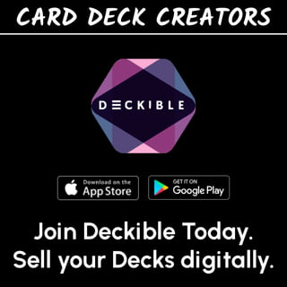 Join Deckible Today.
Sell your Decks digitally.
CARD DECK CREATORS
 