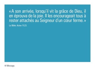 Message 16 septembre 2012 - Lausanne