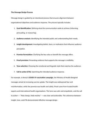 Message Design and Audience Segmentation in Public Relations Writing.docx