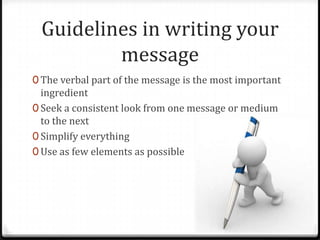 Message design concepts | PPTX