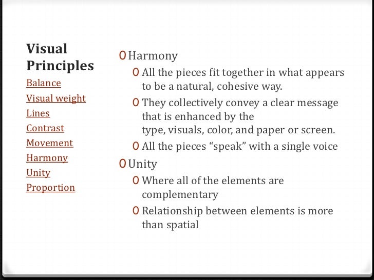 Message design concepts