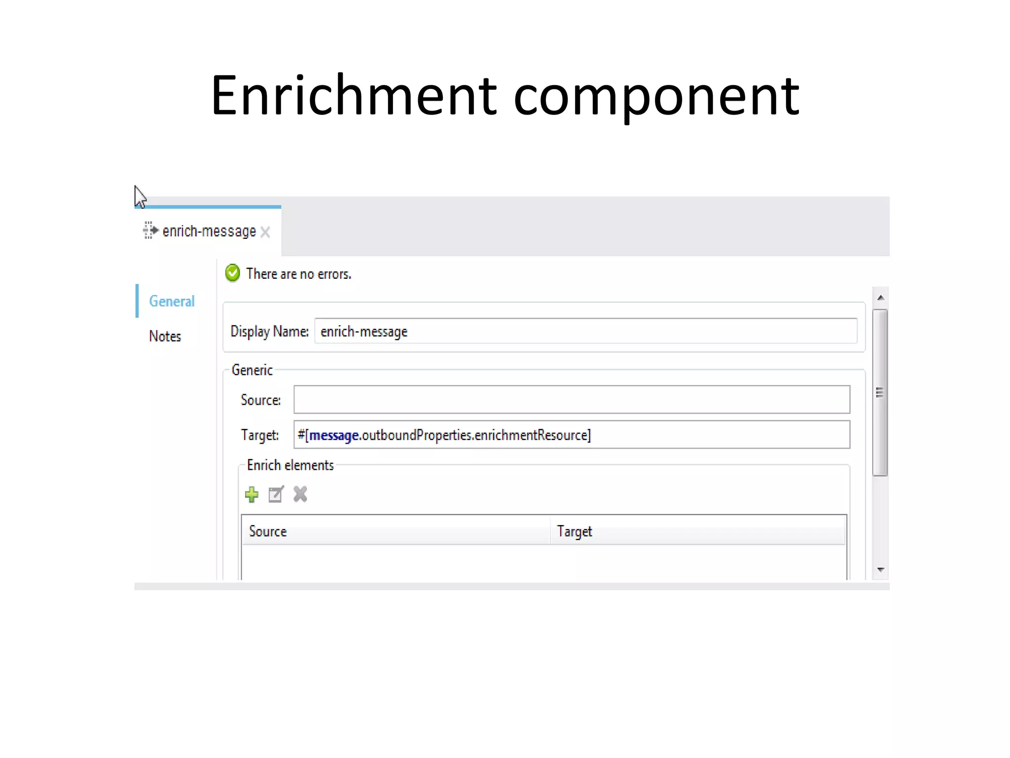 Enrichment component