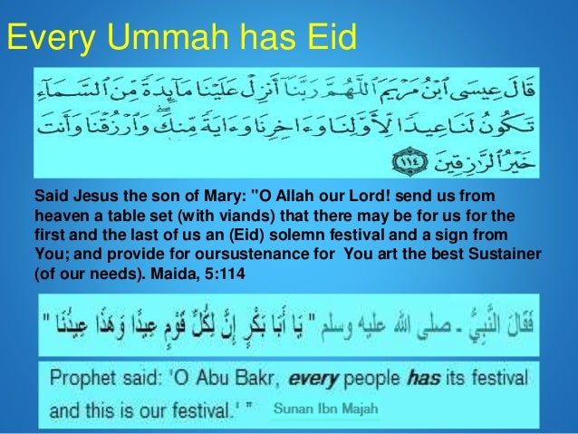 Message of eidul fitr