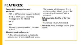 Message Protocol Design Message Oriented Middleware | PPTX