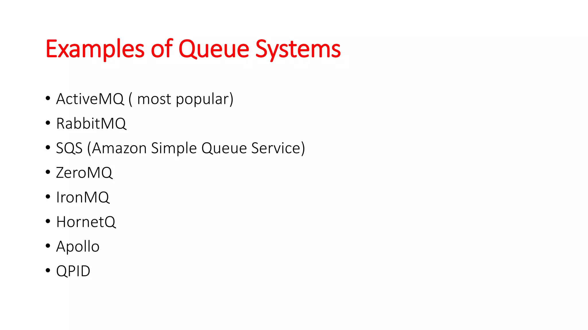 Message queue architecture | PPTX | Computer Networking | Computing