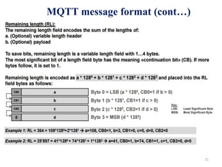 Message queuing telemetry transport (mqtt) | PPTX