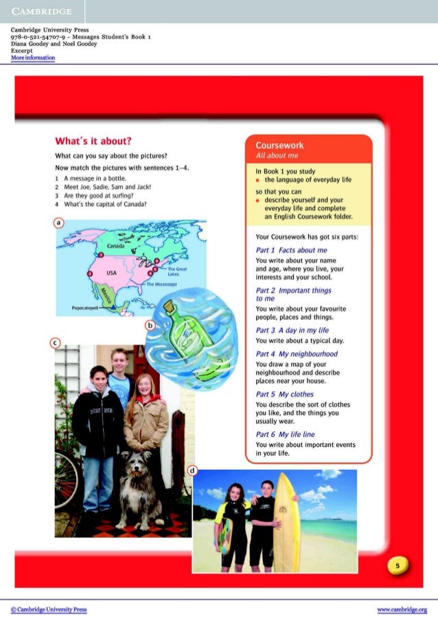 Messages 1 student's book