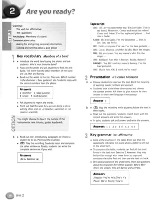 Messages 1 teacher's book