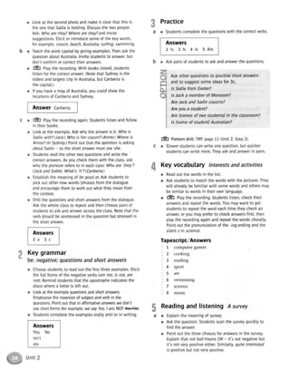 Messages 1 teacher's book