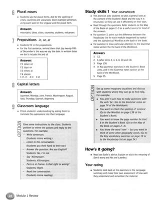 Messages 1 teacher's book