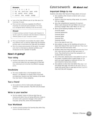 Messages 1 teacher's book