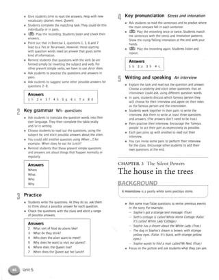 Messages 1 teacher's book