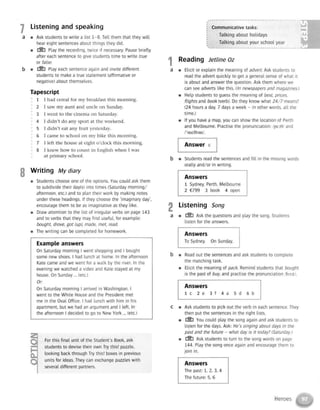 Messages 1 teacher's book