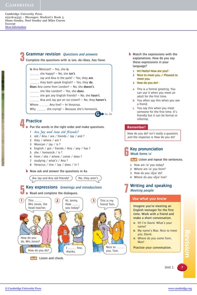 Messages 3 student's book | PDF
