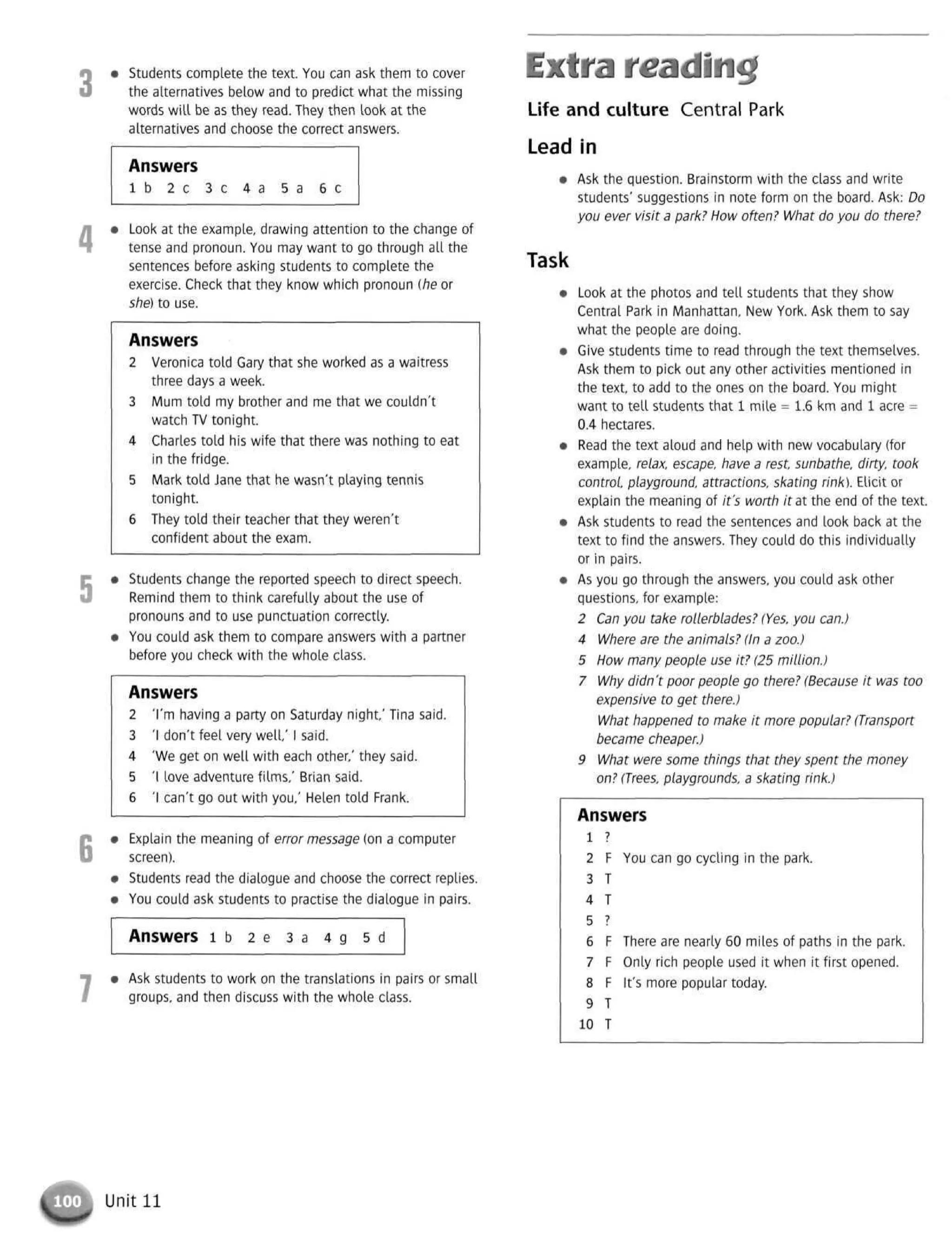 Messages 3 teacher's book