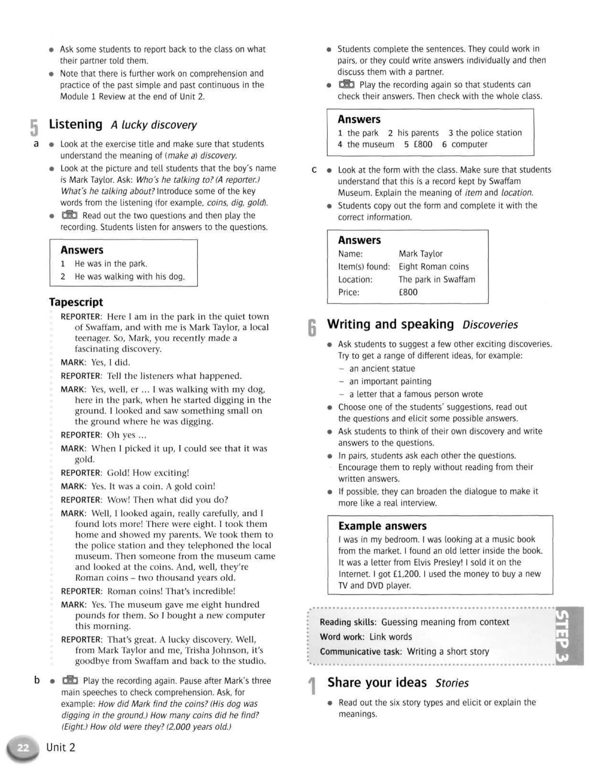 Messages 3 teacher's book