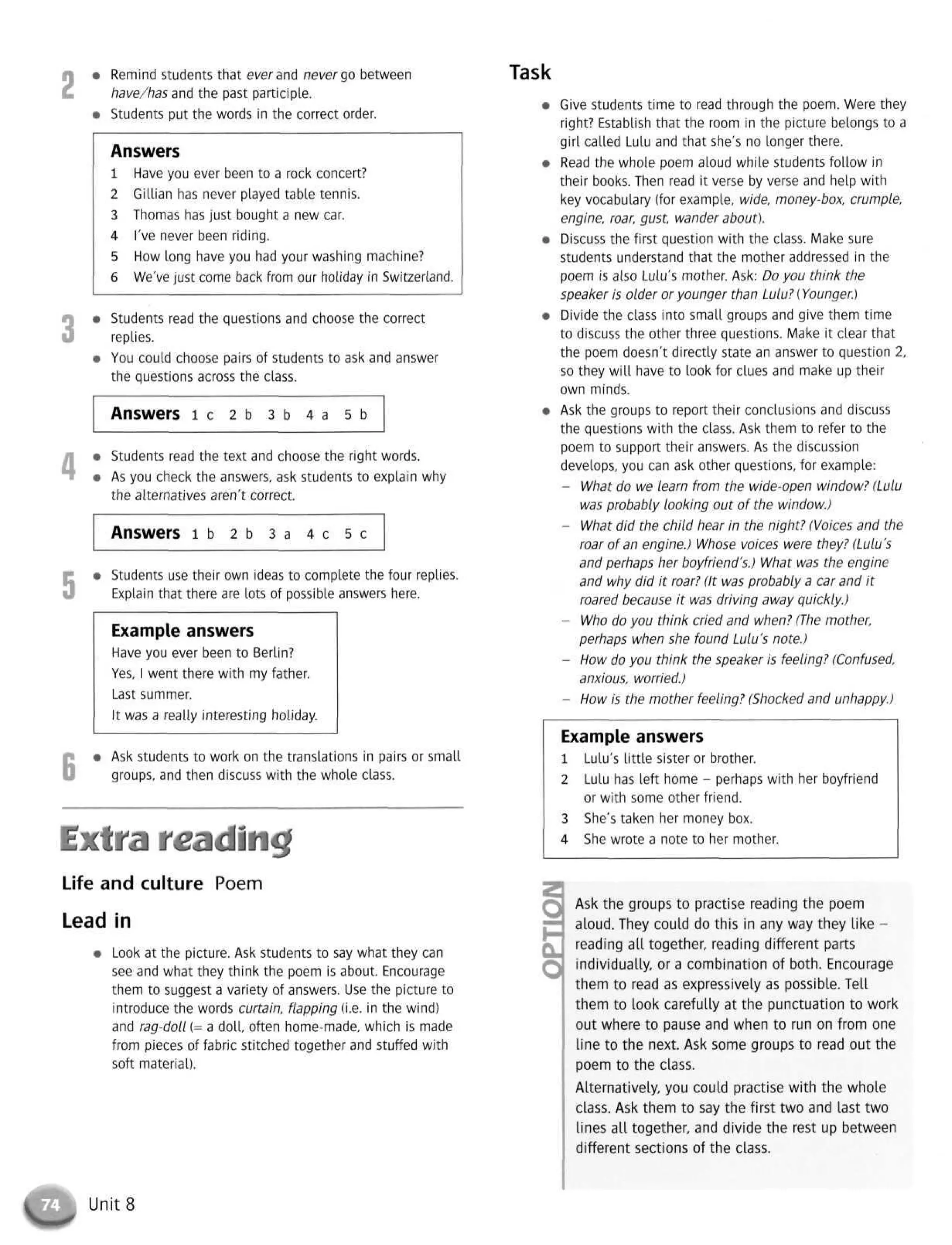 Messages 3 teacher's book