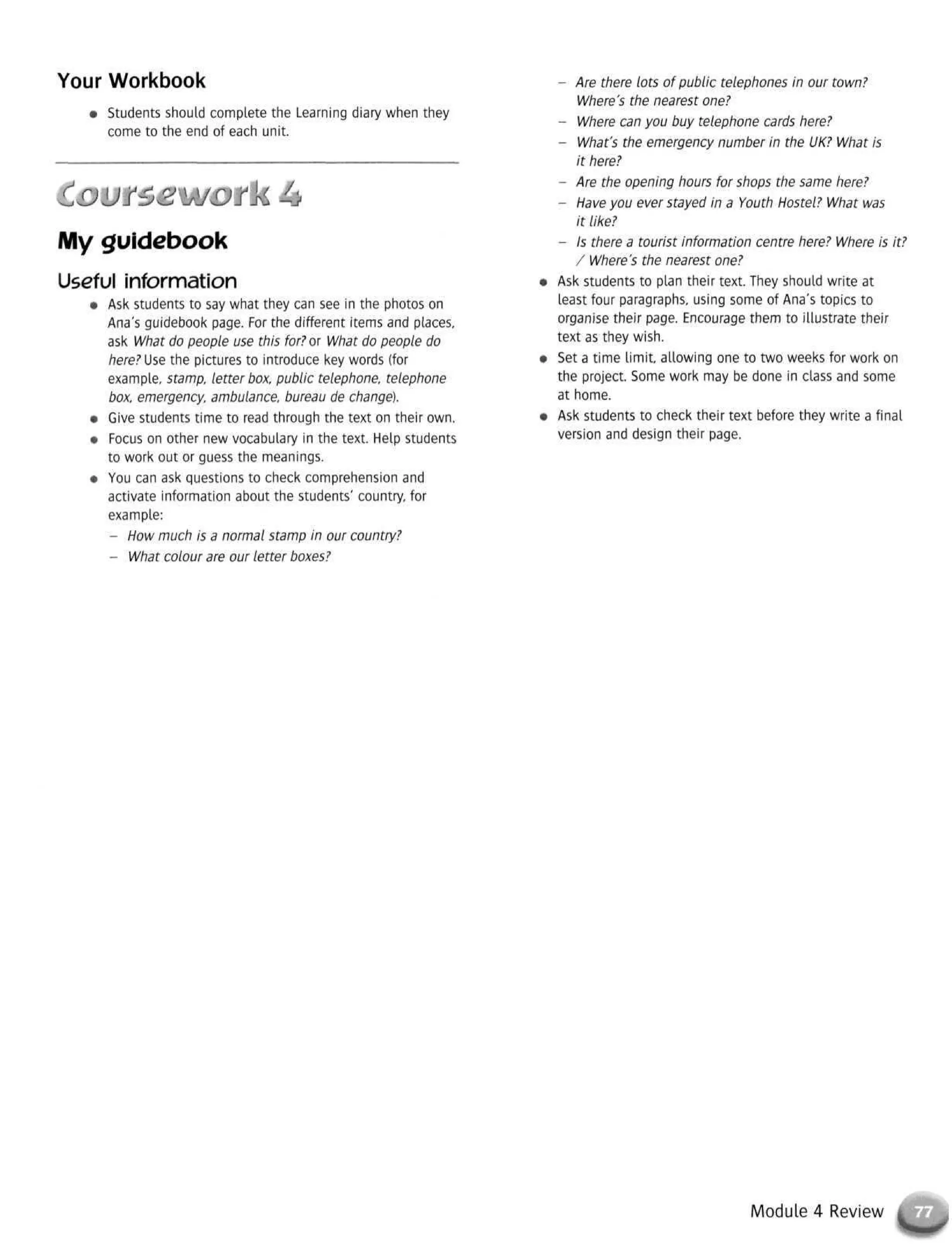 Messages 3 teacher's book