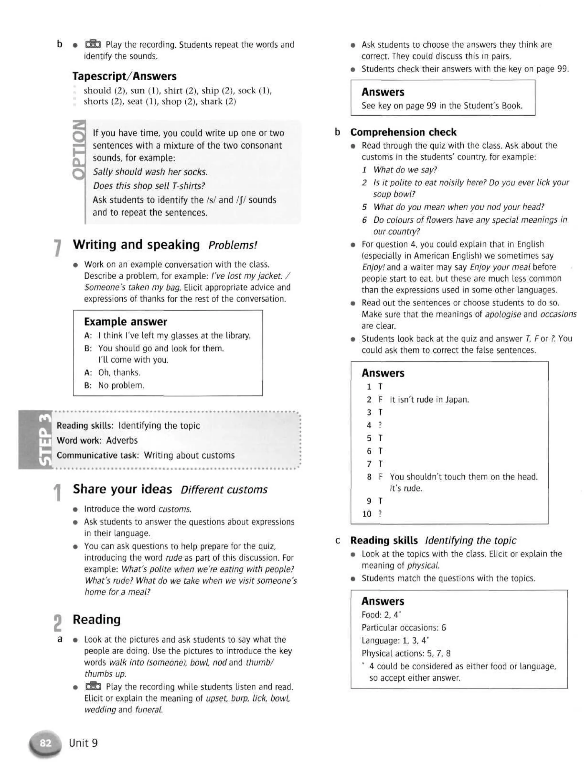 Messages 3 teacher's book