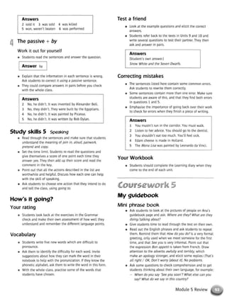 Messages 3 teacher's book