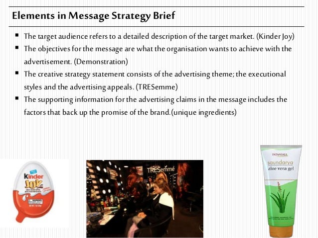 Message Strategy and Design