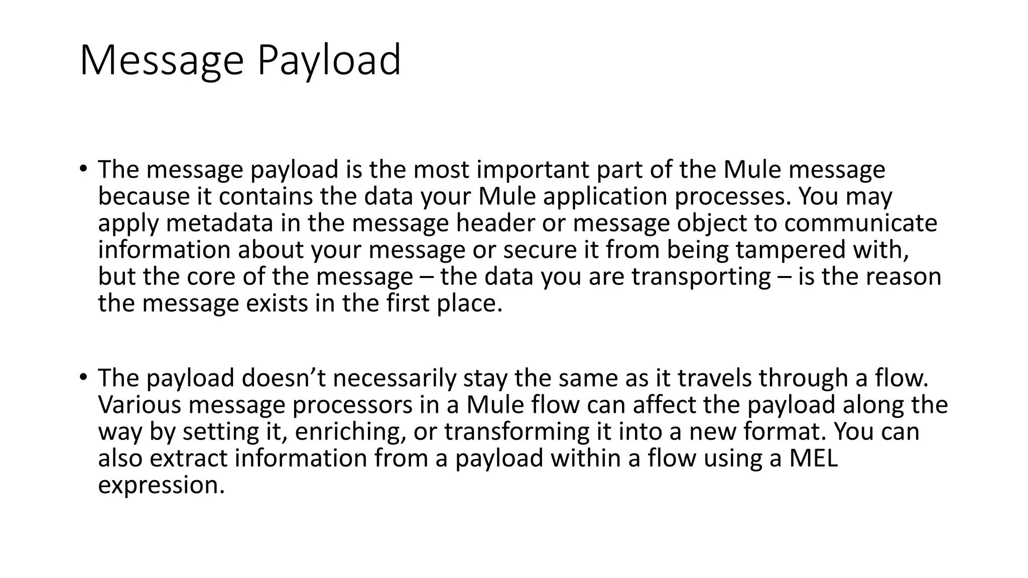 Message structure | PPT