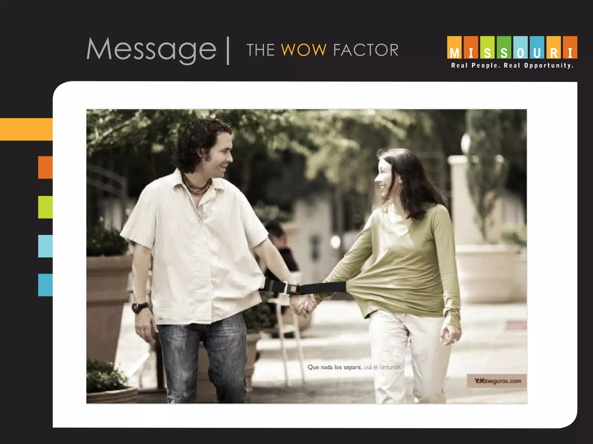 Message| the wow factor
 