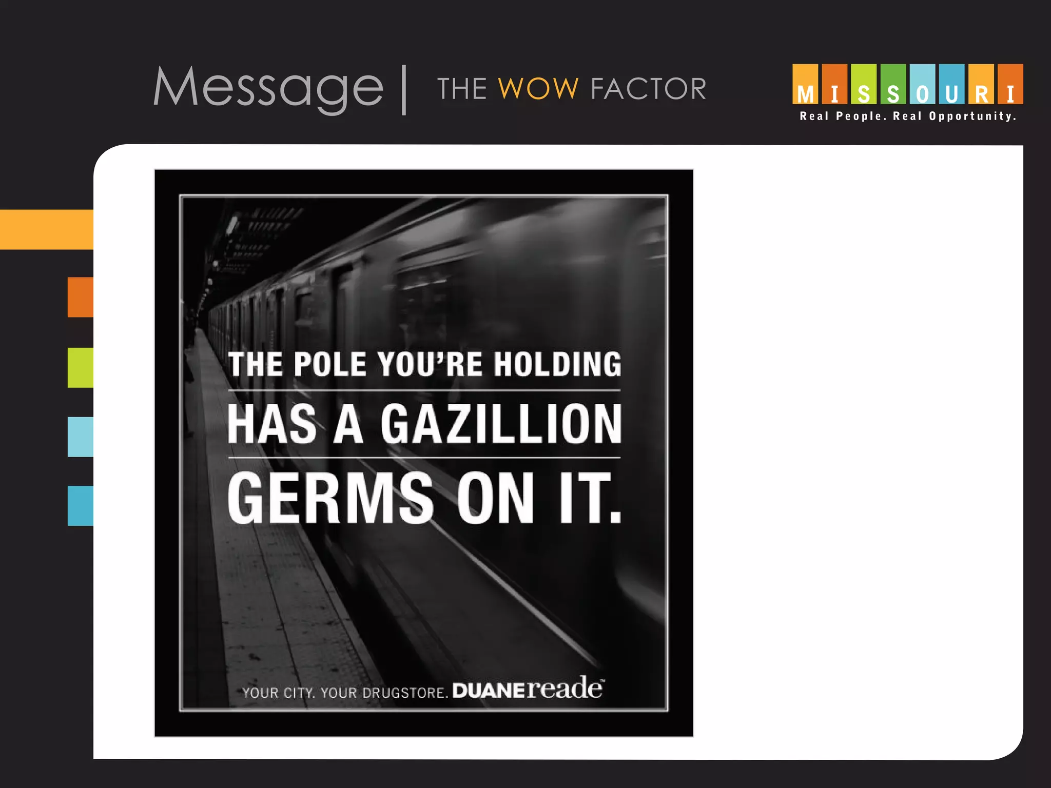 Message| the wow factor
 