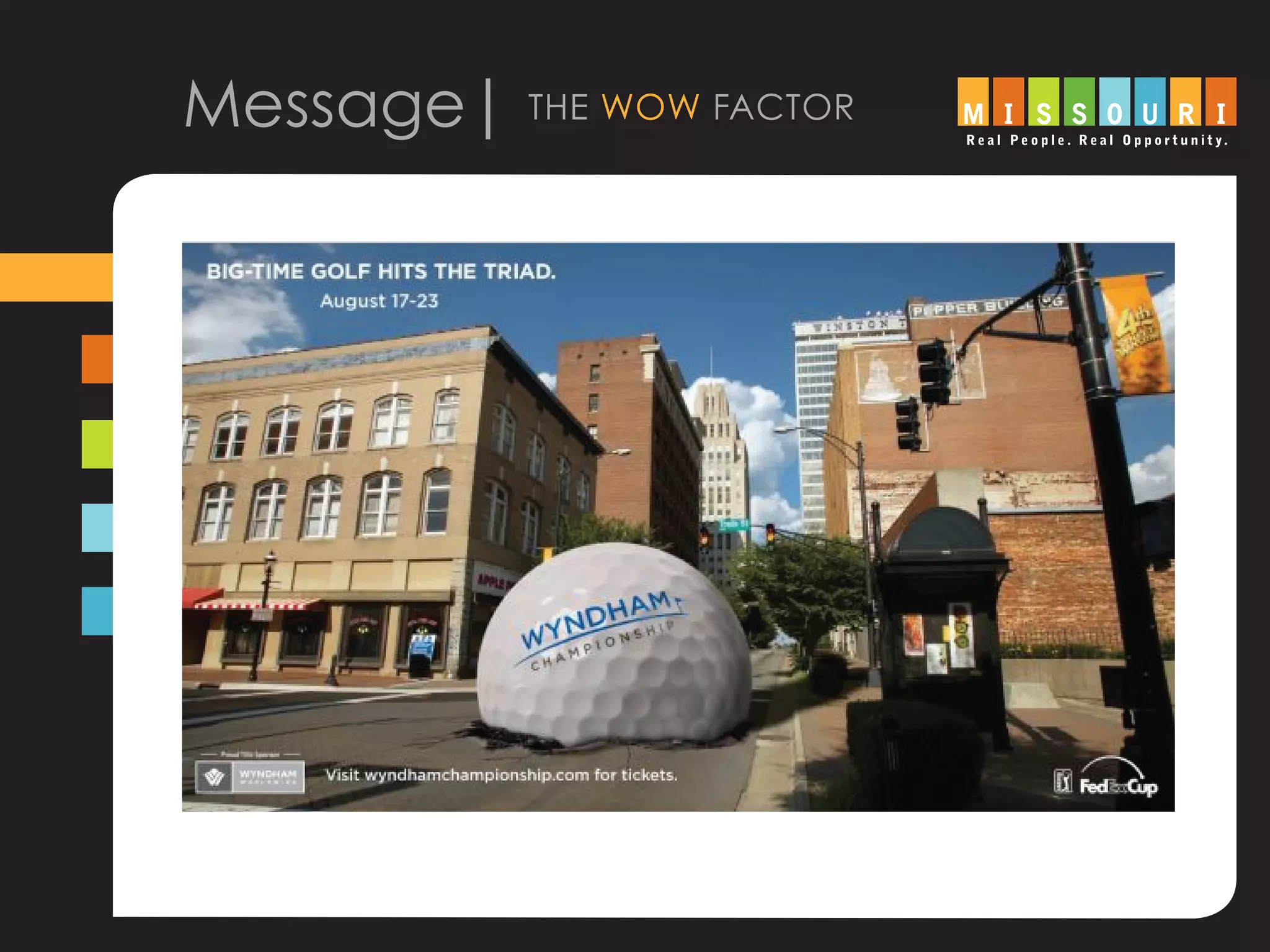 Message| the wow factor
 