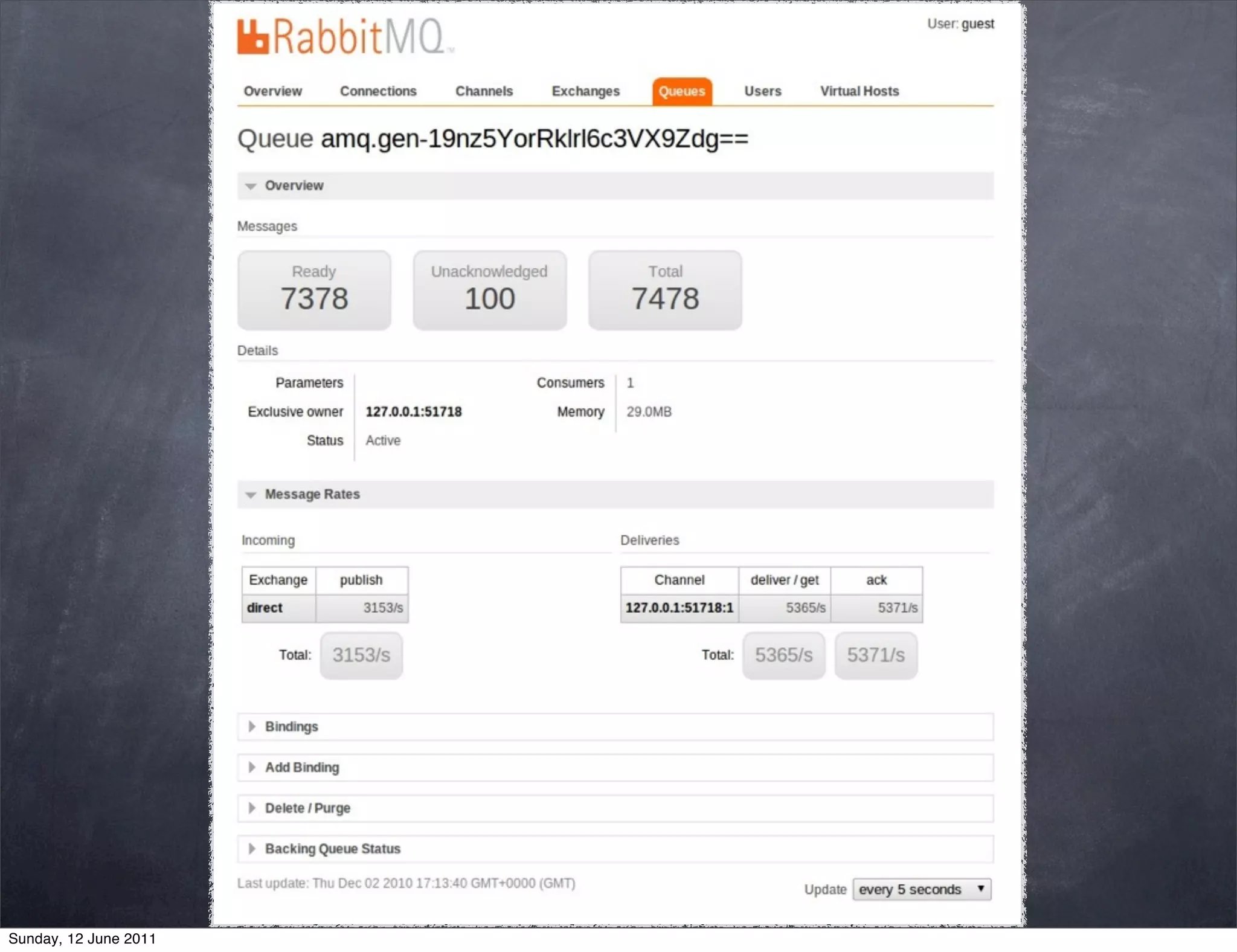 Sunday, 12 June 2011
 