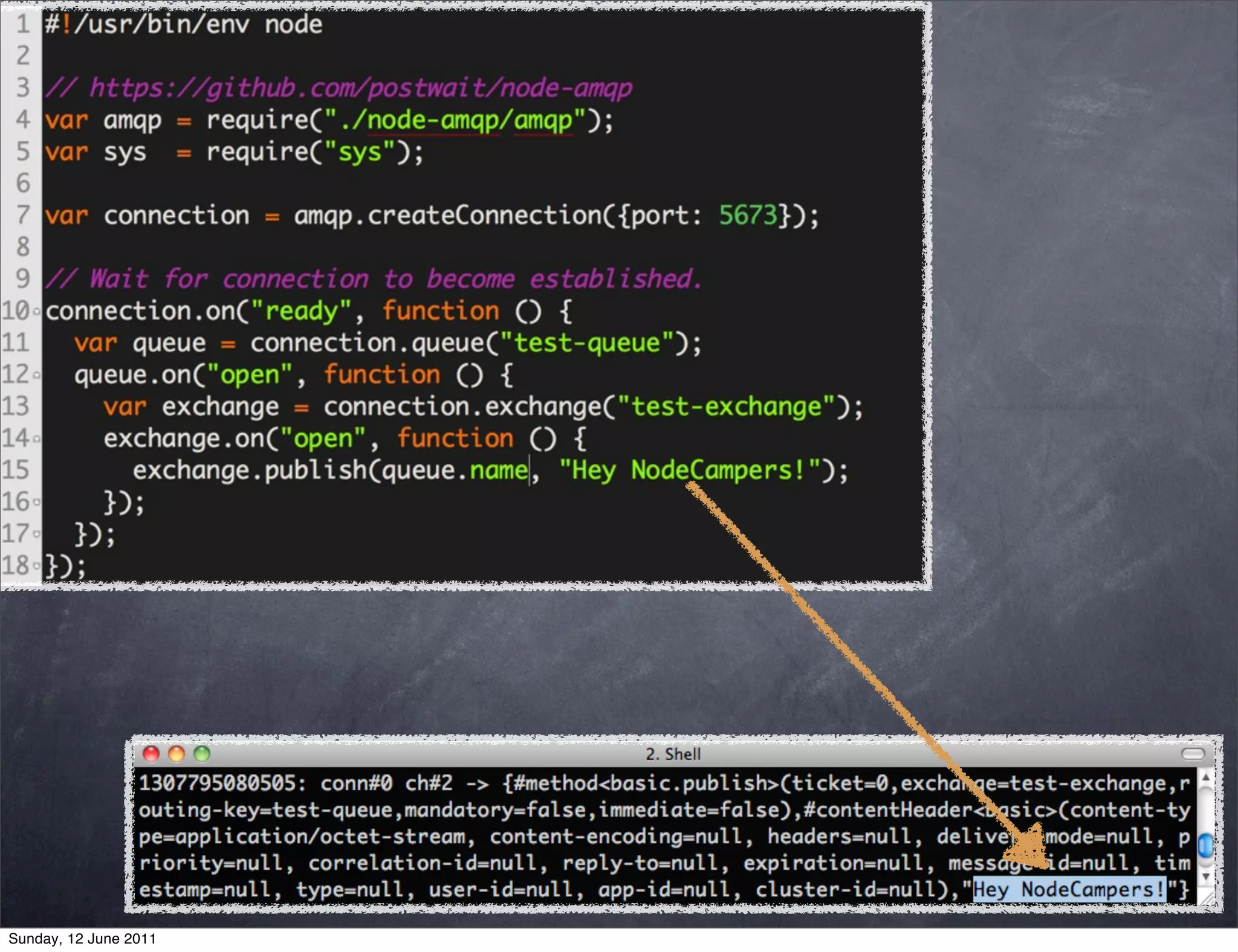 Sunday, 12 June 2011
 