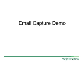 Email Capture Demo

 